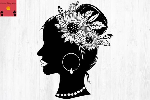 Floral Woman Face SVG Review