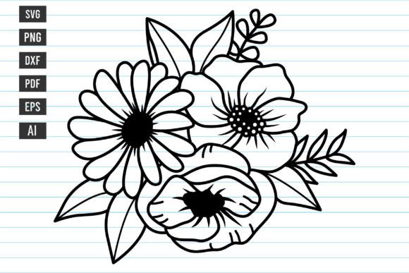 Flower SVG, Floral Svg Design